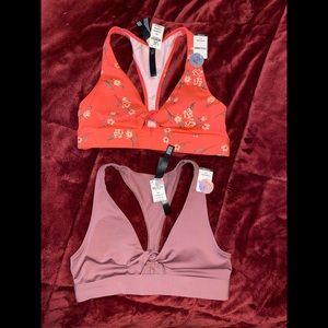 Pink Sports Bras